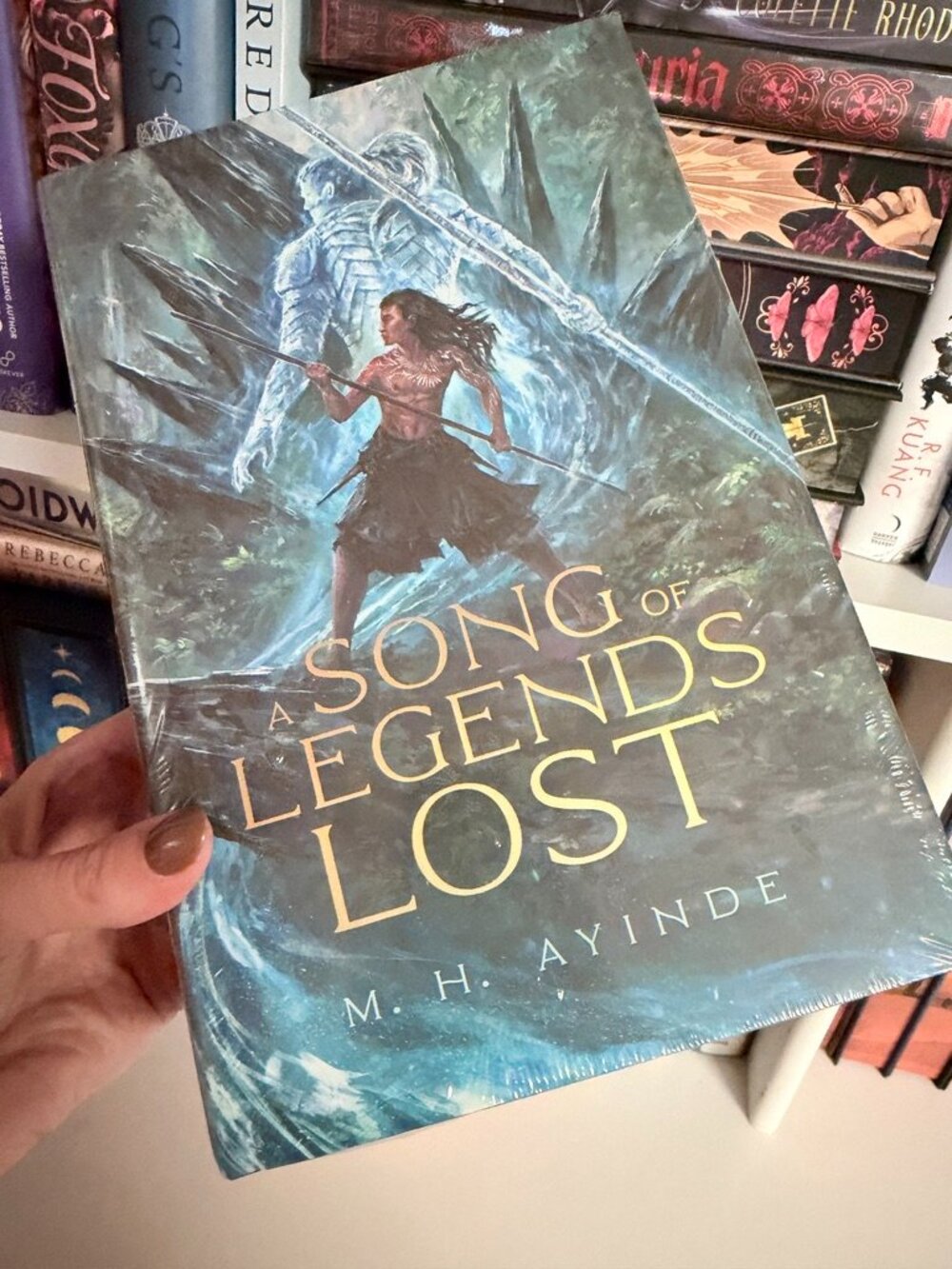 A Song of Legends Lost by M. H. Ayinde book only